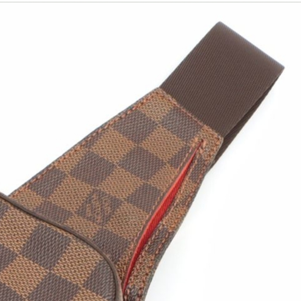 Louis Vuitton Ebony Checkered Crossbody Bag - Picture 9 of 10
